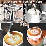 Dailyart 350ml Milk Frothing Pitcher 304 Stainless Steel Latte Art Pen view 8