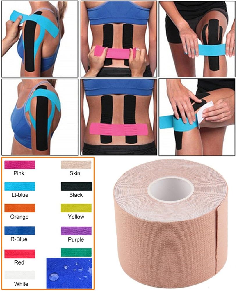 Kinesiology Tape Pain Relief Adhesive Best Therapeutic Muscle