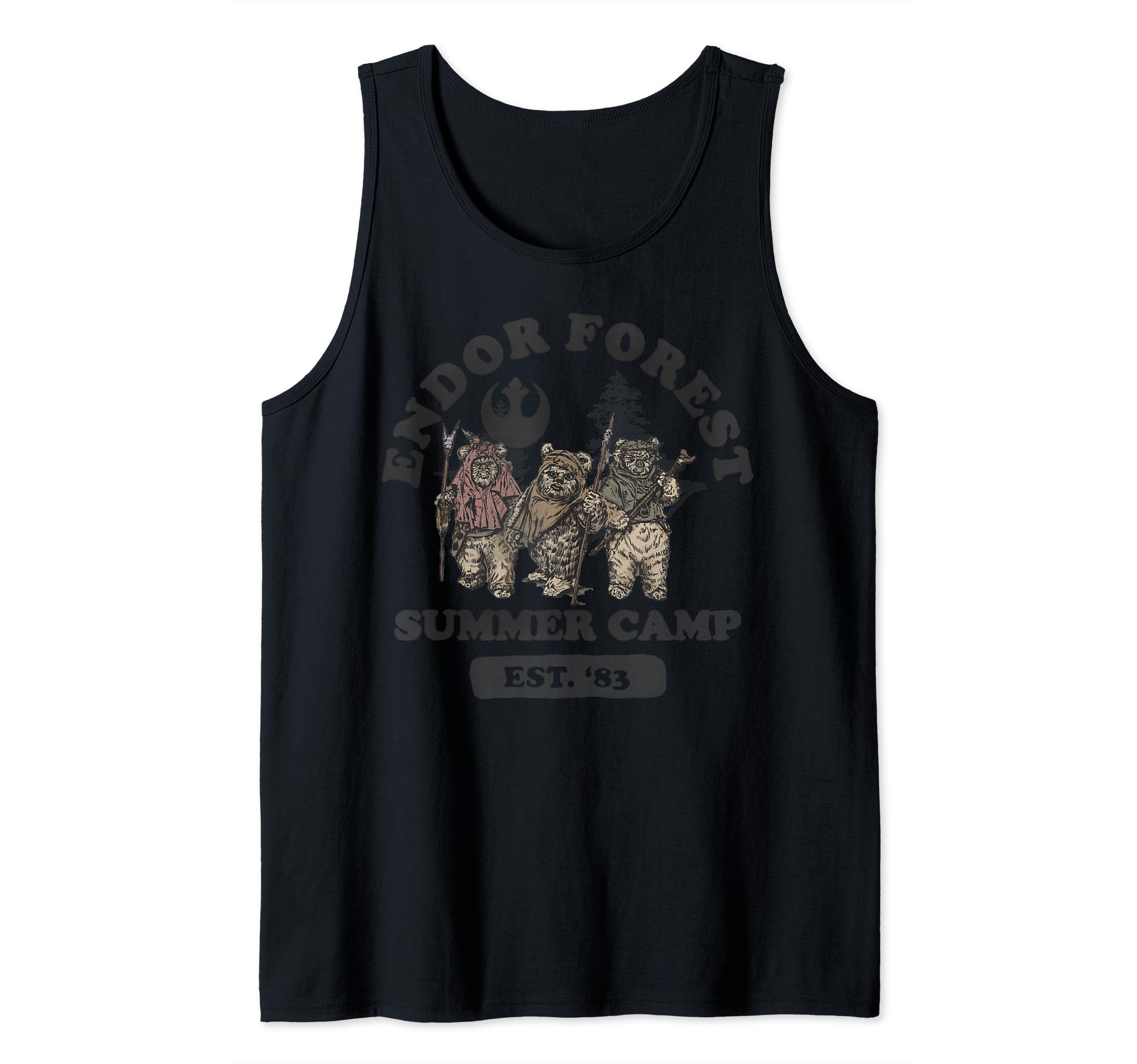 Star Wars Ewok Endor Camp Speeder Vintage Tank Top