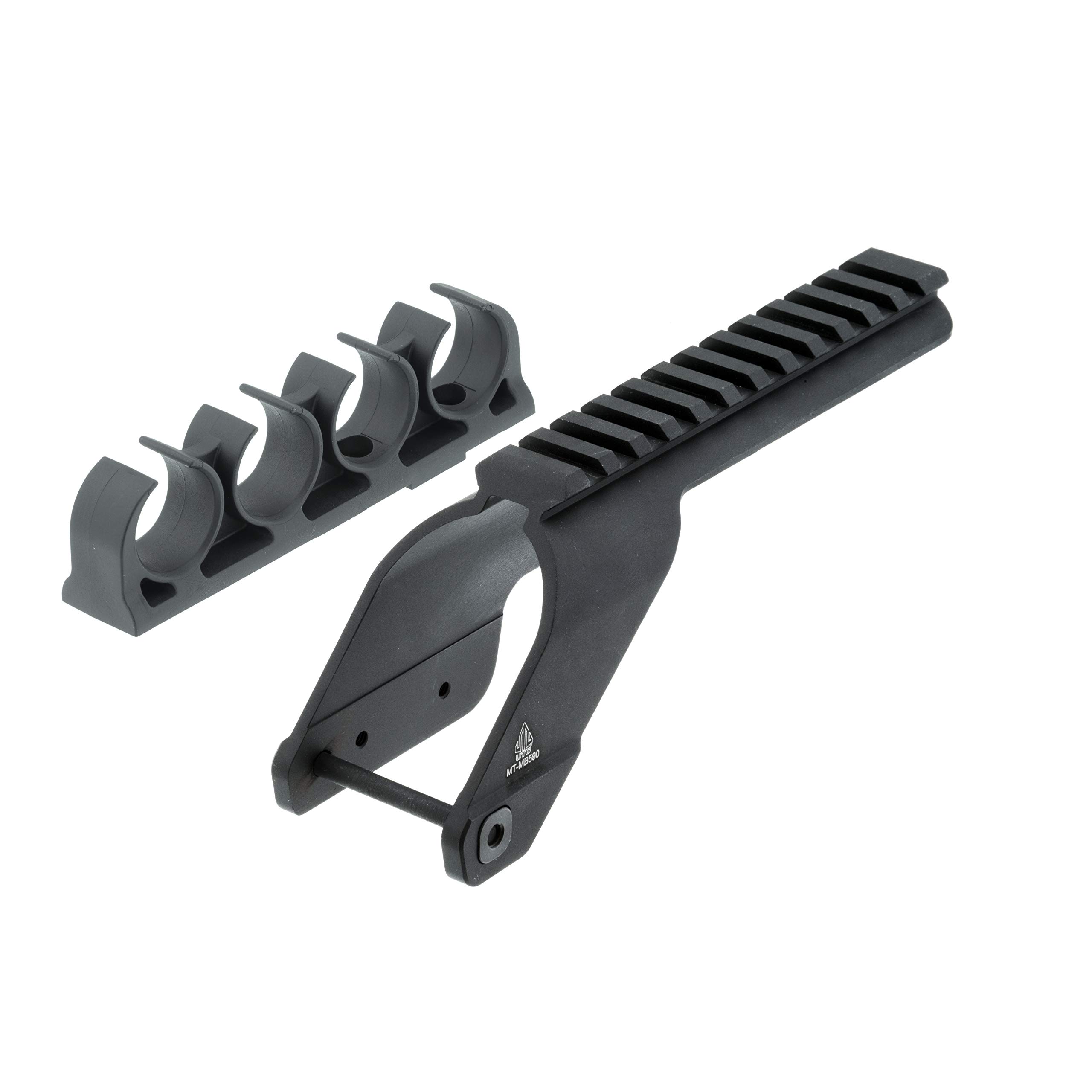 UTG 590 Optic Mount for 12 Gauge Shotguns | Black, Low-Profile, Picatinny Rail Mount