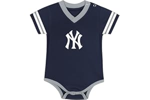 OUTERSTUFF MLB Newborn & Infants 0-24 Months Official Primary Logo Creeper Romper Jersey