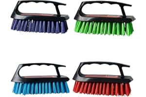 ETERNA Multipurpose Scrub Brush, Heavy Duty All Purpose Scrub Brush for Cleaning Bathroom, Shower, Decks, Floor, Tile, Grout and Concrete (1 Unit Included)