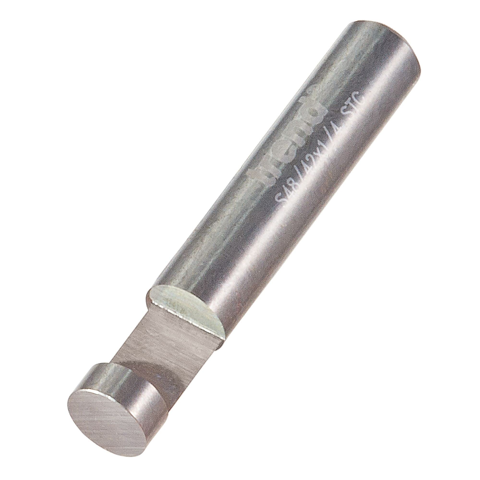 Trend Professional Flush & Trim Cutter, 90-Degree Guided Low Profile, 1/4 Inch Shank, 6.3mm Cut Diameter & 6mm Cut Length, Solid Tungsten Carbide, S48/42X1/4STC