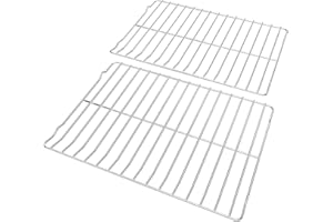 SAFBBCUE Upgrade WB48T10063 Range Oven Rack for GE Stove Oven Parts 304 Stainless Steel Rack-flat for GE AP4538468 PS2577619 JB670SP4SS JB640MR2BS JB700SN4SS