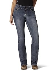 Western Mid Rise Stretch Boot Cut Jean, Mid