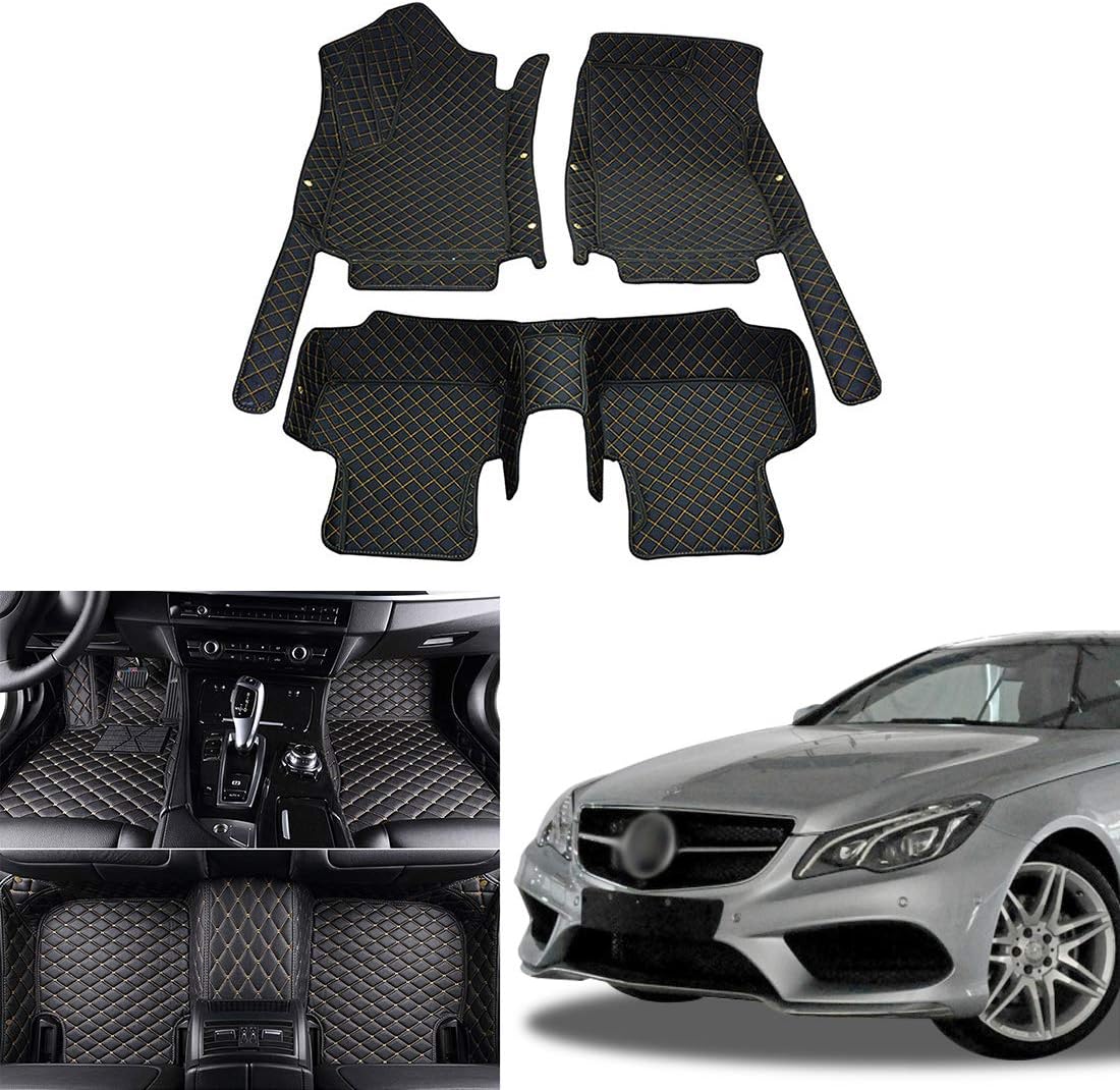 OREALTECH 3D Full Coverage All Weather Waterproof Car Floor Mats Liners Carpet Protection Left Hand Drive for BENZ Klasse E W211 W212 W213 A207 C207 C238 VF211 S211 S212 S213 2009-2016