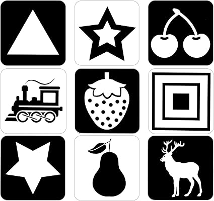 black and white objects for babies