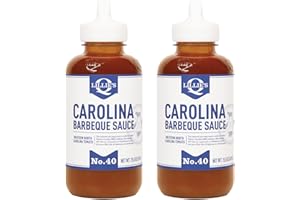 Lillie's Q - Carolina Barbeque Sauce, Gluten-Free, Non-GMO, No Preservatives, Gourmet Vinegar BBQ Flavor (15.5 oz, 2-pack)