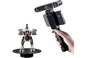 Revopoint POP3 Plus 3D Scanner for 3D Printing, Handheld 3D Printer Scanner 0.04mm Precision, Full-Color Scan for Medium Object, Support for Android/iOS/Win/MacOS, Standard