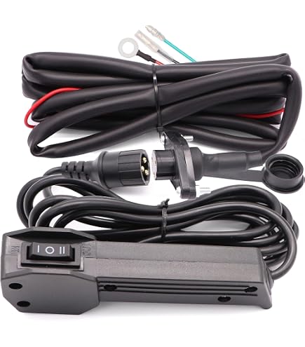 Télécommande De Remplacement Pour Treuil WARN ATV - Modèle 64849, Câble 3.05m, Compatible Séries 2.5ci/RT/XT
