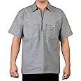 Ben Davis Men's Half Zipper Shirt