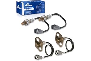 MAXFAVOR 4Pcs Oxygen Sensor O2 Sensor Replacement for 2000 2001 2002 2003 2004 Toyota Tundra Sequoia 4.7L 4WD Only 02 Sensor Upstream and Downstream 234-4169 x2 234-4162 x2