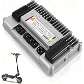 Rendrox 48V Sine Wave Brushless Motor Controller Compatible with OOTD T10 Electric Scooter, 25A 3 Speed Control Box Replacement, Low Noise Smooth Acceleration