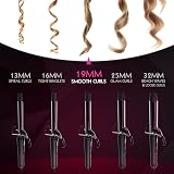 WAHL Ceramic 19 mm Curling Tong Hair Styling Wand with Swivel Cord view 4