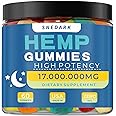 Hemp Gummies Advanced Extra Strength- High Potency Natural Hemp Oil Extract Gummy, Great for Peace & Relaxation,Naturals Fruit Flavors,Made in USA