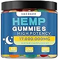 Hemp Gummies Advanced Extra Strength- High Potency Natural Hemp Oil Extract Gummy, Great for Peace & Relaxation,Naturals Frui