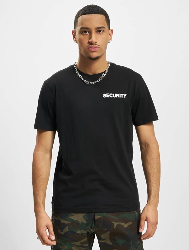 Security T-Shirt, Color: black, Size: M