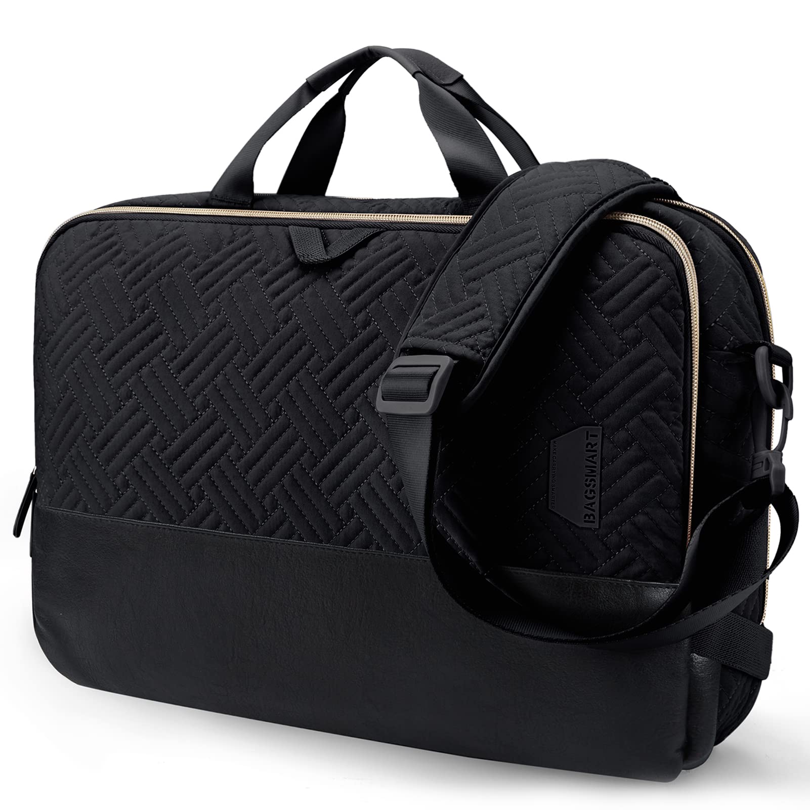 BAGSMART Laptop Bag for Women, 15.6 Inch Laptop Case Computer Bag Briefcase for Ladies