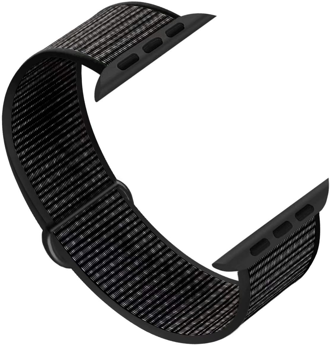 HILIMNY Compatible for Apple Watch Band 38mm 40mm 42mm 44mm, Soft Nylon Sport Loop, with Hook and Loop Fastener, Replacement Band Compatible for iWatch Series 1/2/3/4/5