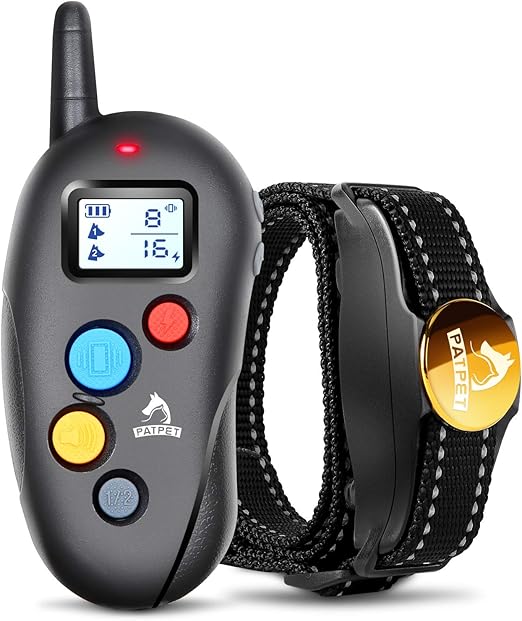 patpet dog shock collar with remote