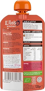 Ella's Kitchen Organic Peaches & Banana Smoothie S1 120g view 2