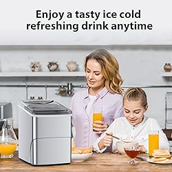 Ice Makers Countertop, Self-Cleaning