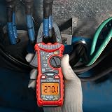 KAIWEETS HT206D Clamp Meter 6000 Counts True RMS 600A AC/DC 600V view 6