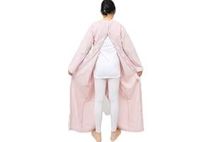 AUSTYLCO Anti Strip Clothing for Women and Men,Adaptive Jumpsuit with Back-Magic Stick for Alzheimer’s Patients,Dementia Patient,Incontinence Care Pink