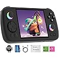 RG406H Retro Handheld Game Console , RG 406H Android 13 System Unisoc T820 Processor 4.0 Inch Touch Screen Support 1080 DP Output 5G WiFi with 128G SD Card (Black)