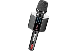BONAOK Karaoke Microphone, Portable Wireless Bluetooth Karaoke Mic for Adults&Kids Car Home Outdoor Party, Karaoke Machine fo