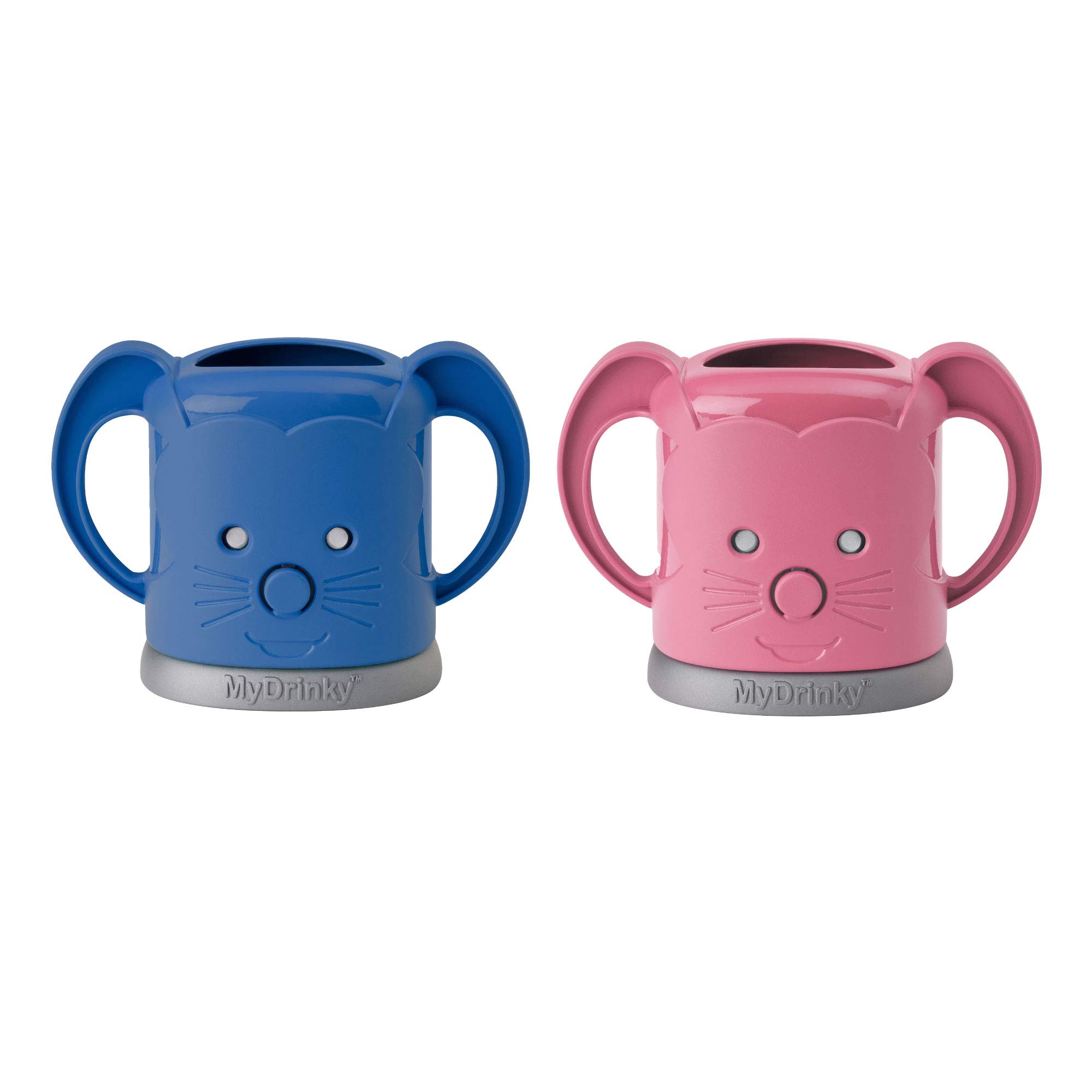 MyDrinky - The Adjustable Juice Box Holder 2 Pack (Pink Sorbet/Galaxy Blue)