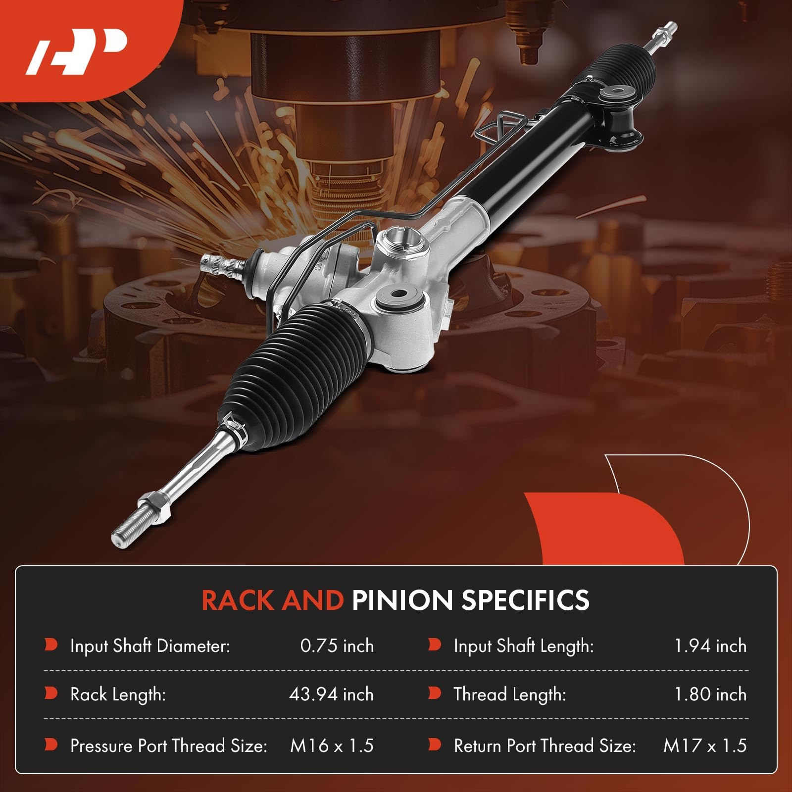 Lexus Rx 350 Steering Rack Mua A-Premium - Hydraulic Power Steering Rack and Pinion Compatible ...