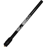 GRA-RH795 SMA - Antena telescópica de mano de banda ancha de 70-1000 MHz de 7.67 a 45.27 pulgadas