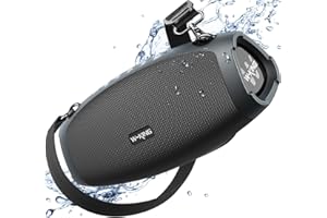 W-KING Bluetooth Speaker Wireless,120W Max IPX6 Waterproof Outdoor Loud Portable Haut Parleur Bluetooth Speaker Party Boombox