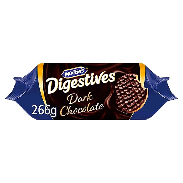 MCVITIE’S DARK CHOCOLATE DIGESTIVES, 266 G