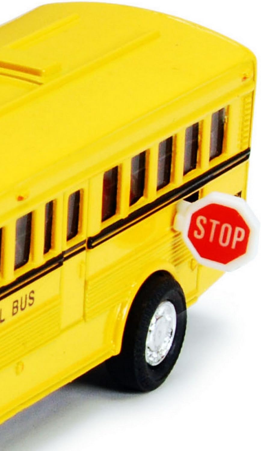 flat nose school bus toy