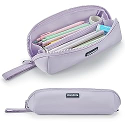 Ralnitote Small Pencil Pouch with 180° Open