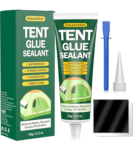 Rustines Autocollantes étanches Pour Réparation - Pour Doudoune, Tente, Sac De Couchage, équipement De Camping - 2