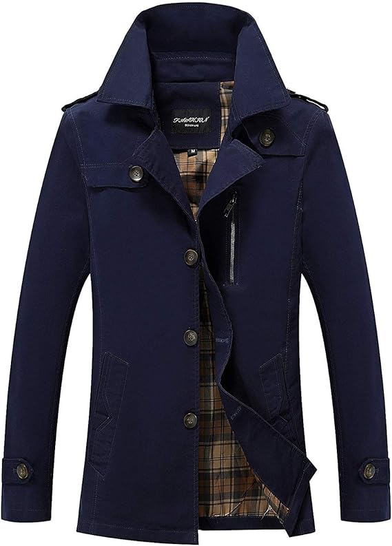 Abrigo Extragrande Con Cinturón Denim De Algodón Y Lino Beige Con