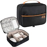 AYANICA Big Organizer Bag Electronic Devices Case Travelling Pouch for USB Charger Cable Accessories Mouse Phone SD Power Bank Earphone Organized