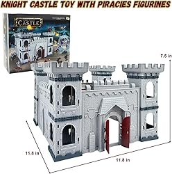 Mostop Medieval Castle Knight Toy Soldier Figures