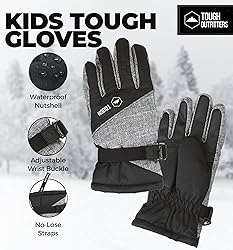Tough Outdoors Kids Snow Gloves - Insulated