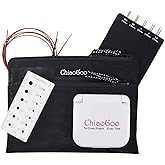 ChiaoGoo Twist Stainless Steel Interchangeable Set, 5-inch (13cm) Mini (7500-M)