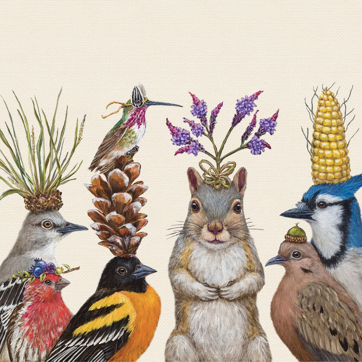 Paperproducts Design 1332586 Lunch Napkins, Paper, Multicolor