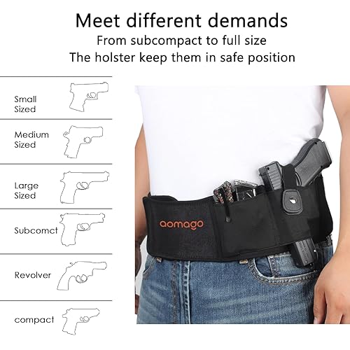 Belly Band Holster for Men Women Gun Holster for Comfortable