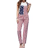 Bindefon Overalls for Women Fashion Jumpsuits Printed Pants Bibs Coveralls Festival Outfits