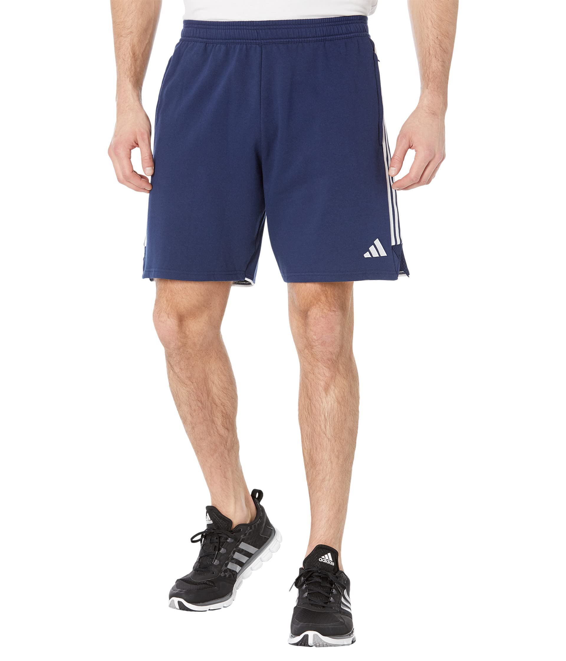 Photo 1 of (used/fair) (bagged) adidas Men's Tiro23 League Sweat Shorts, Team Navy Blue, Large