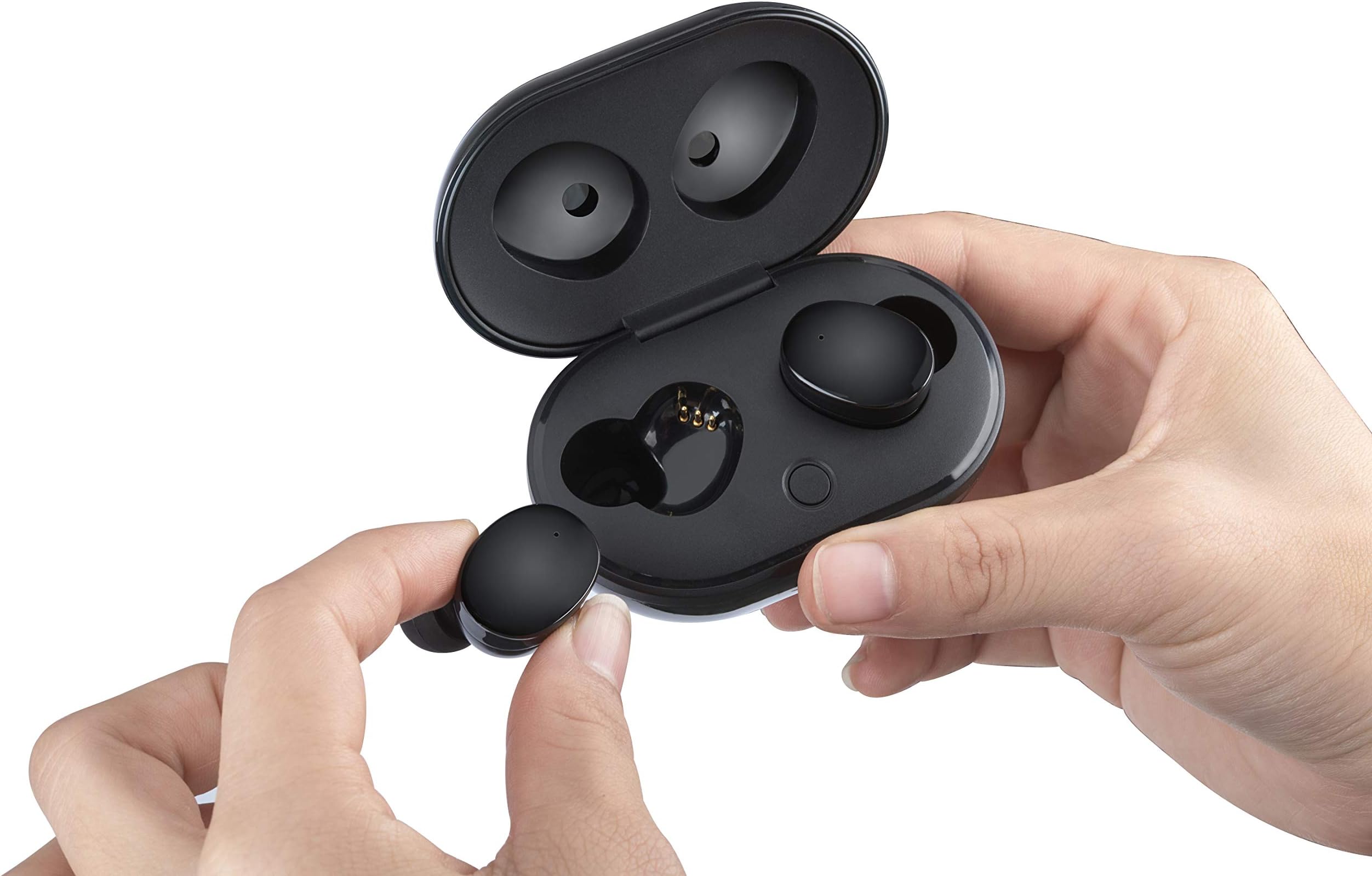 VMPALACE Bluetooth Earbuds with Mic, Noise Cancelling iPX6 Waterproof Bluetooth Headphones with HD Stereo and 36H Cycle Play Time, Auto Pairing Bluetooth 5.0 HiFi Wireless Earbuds with Charging Case
