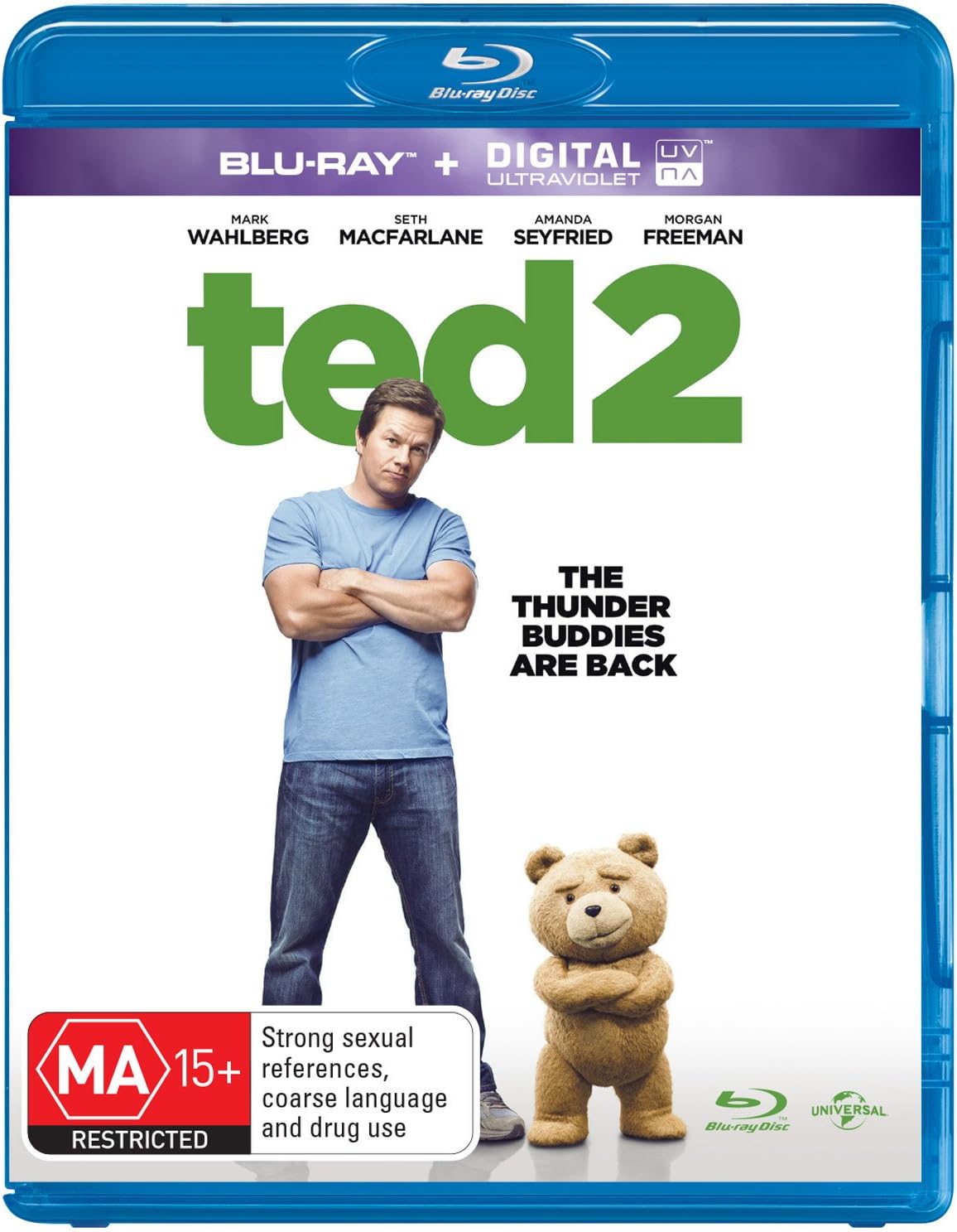 Ted 2 - Extended Edition [Blu-ray]: Amazon.co.uk: Mark Wahlberg, Amanda