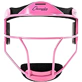 Champion Sports® Steel Softball Face Mask – Durable Fielder’s Mask for Youth & Adults, Protective Headgear for Indoor & Outdoor Play, Multiple Colors Available